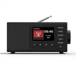 Red Zac Digitalradio DR1001BT Schwarz Stattpreis=UVP RED ZAC Angebot