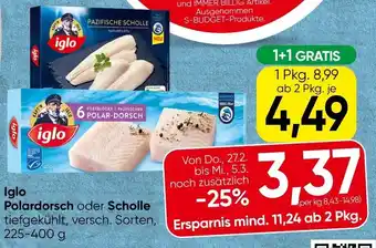 Spar Iglo Polardorsch oder Scholle Angebot