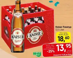 Spar Kaiser Fasstyp Angebot