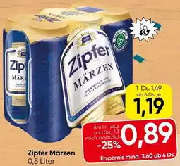 Spar Zipfer Märzen Angebot