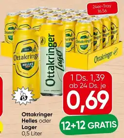 Spar Ottakringer Helles oder Lager Angebot