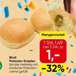 Spar Bindi Pistazien-Krapfen Angebot