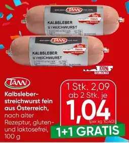 Spar Kalbsleber - streichwurst fein aus Österreich Angebot