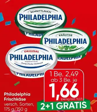 Spar Philadelphia Frischkäse Angebot