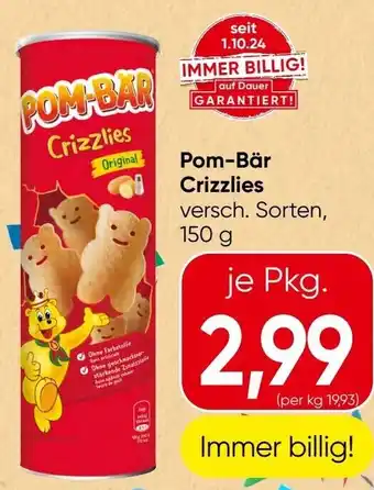 Spar Pom-Bär Crizzlies Angebot