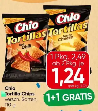 Spar Chio Tortilla Chips Angebot