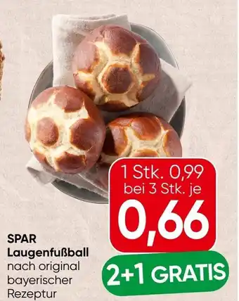 Spar SPAR Laugenfußball Angebot