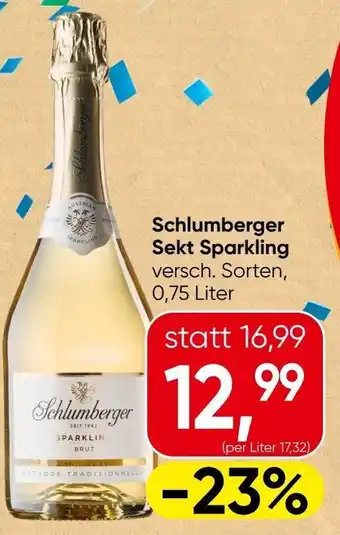 Spar Schlumberger Sekt Sparkling Angebot