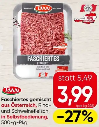 Spar Faschiertes gemischt Angebot