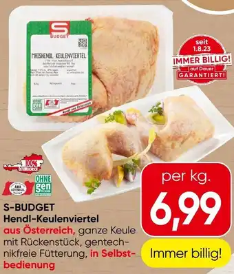 Spar S-BUDGET Hendl-Keulenviertel Angebot