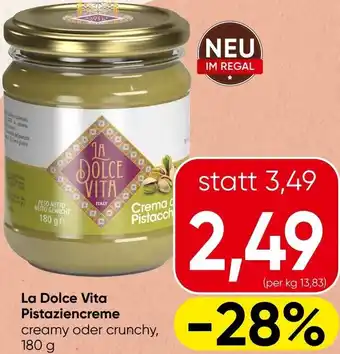 Spar Pistaziencreme Angebot