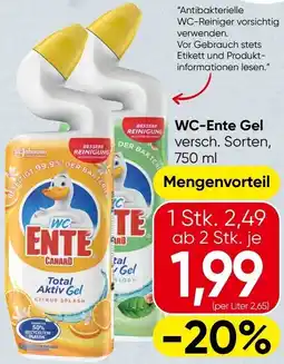 Spar WC-Ente Gel Angebot