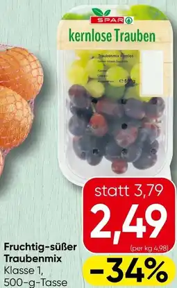 Spar Fruchtig-süßer Traubenmix Angebot