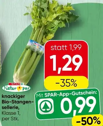 Spar Bio-Stangen- sellerie Angebot