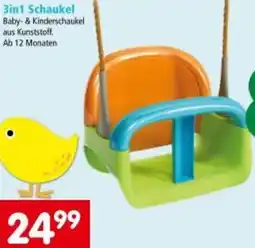 Interspar 3in1 Schaukel Angebot