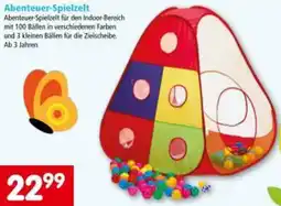 Interspar Abenteuer-Spielzelt Angebot