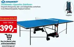 Interspar Tischtennis Spacetec Outdoor Angebot