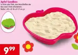 Interspar Apfel Sandbox Angebot