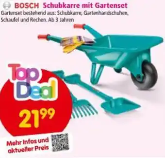 Interspar Schubkarre mit Gartenset Angebot