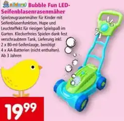 Interspar Bubble Fun LED- Seifenblasenrasenmäher Angebot