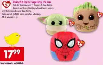 Interspar Plüsch Lizenz Squishy Angebot