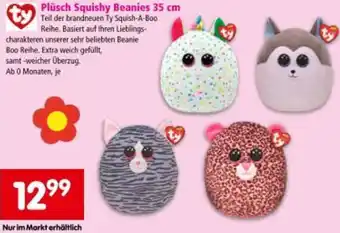 Interspar Plüsch Squishy Beanies Angebot