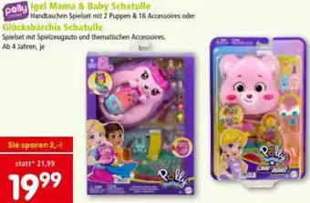 Interspar Igel Mama & Baby Schatulle / Glücksbärchis Schatulle Angebot