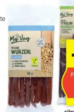 Hofer MyVay Vegane Kaminwurzerl Klassik Angebot