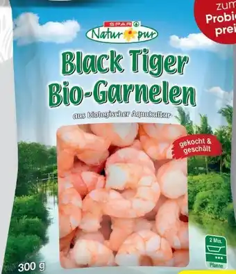 SPAR Gourmet Spar Natur pur Bio-Black Tiger Garnelen Angebot