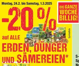 Maximarkt Auf alle erden, dunger und sämereien Angebot