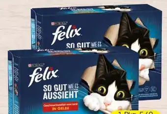 Spar Purina Felix Katzennahrung Angebot