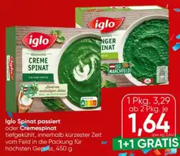 Spar Iglo Cremespinat Angebot