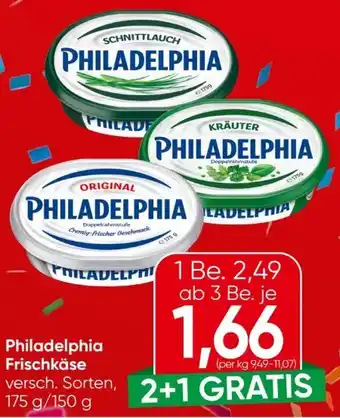 Spar Kraft Philadelphia Frischkäse Angebot