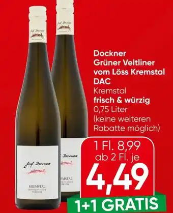 Spar Josef Dockner Grüner Veltliner Vom Löss Kremstal Angebot