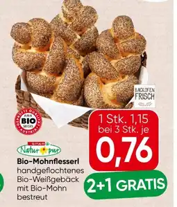 Spar Spar Natur pur Bio-Mohnflesserl Angebot