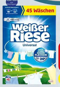 Spar Weißer Riese Vollwaschmittel Pulver Angebot