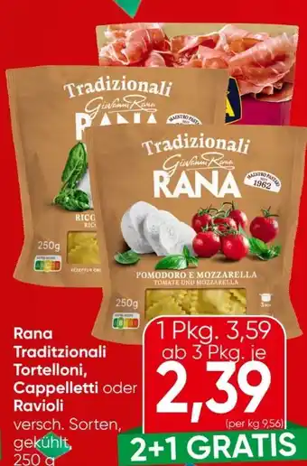 Eurospar Giovanni Rana Tortelloni Angebot