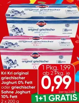 Eurospar Kri Original Griechischer Joghurt Angebot