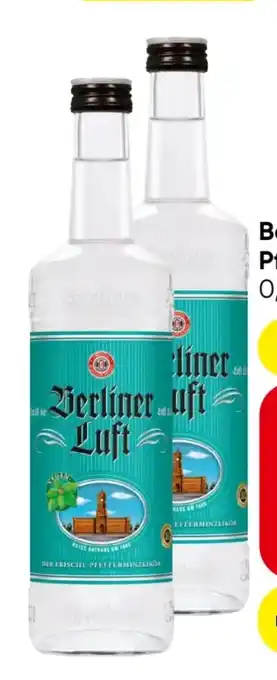 Eurospar Berliner Luft Pfefferminzlikör Angebot