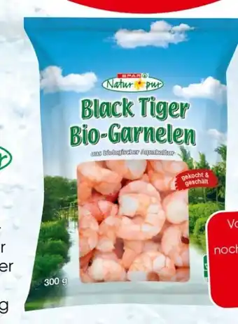 Eurospar Spar Natur pur Bio-Black Tiger Garnelen Angebot