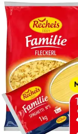 Eurospar Recheis Familie 2-Ei Teigwaren Angebot