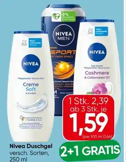 Eurospar Nivea Duschgel Angebot