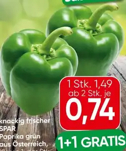 Eurospar Spar Paprika Angebot