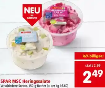 Interspar Heringssalate Angebot