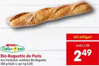 Interspar Bio-Baguette de Paris Angebot