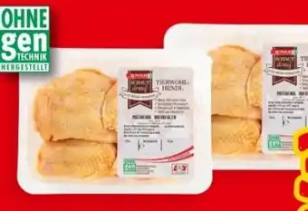 Interspar Spar Schaut drauf Tierwohl-Hendl Unterkeule Angebot