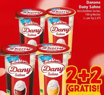 Interspar Danone Dany Sahne Angebot