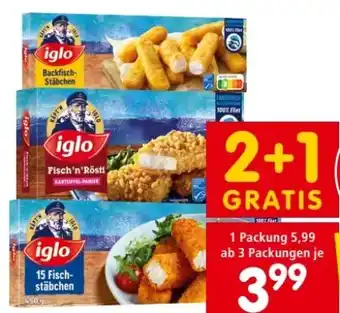 Interspar Iglo Fischstäbchen Angebot