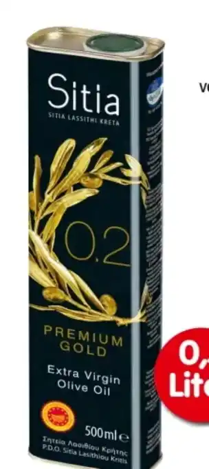 Interspar Sitia 0.2 Premium Gold Extra Virgin Olive Oil Angebot