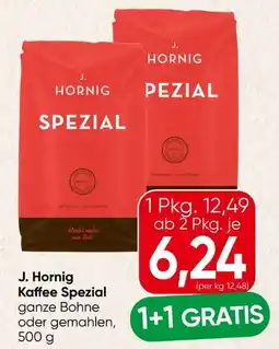 Spar J. Hornig Kaffee Spezial Angebot